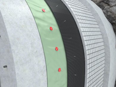 ABG Cavidrain Protector - Innovative tunnel drainage
